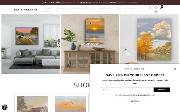 Screenshot of fourniergallery.com