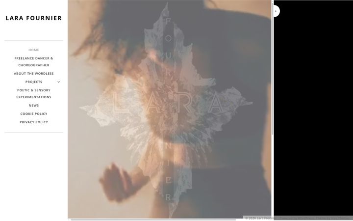 Screenshot of fournierlara.ch