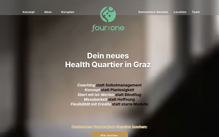 Screenshot of fourone.at