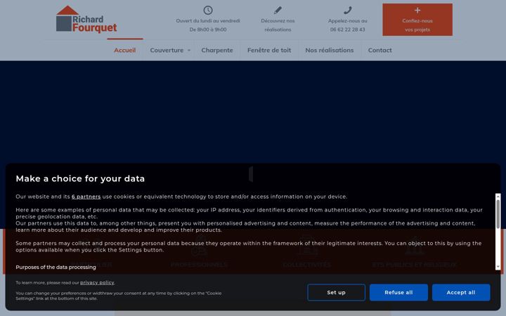 Screenshot of fourquet-richard-meximieux.fr
