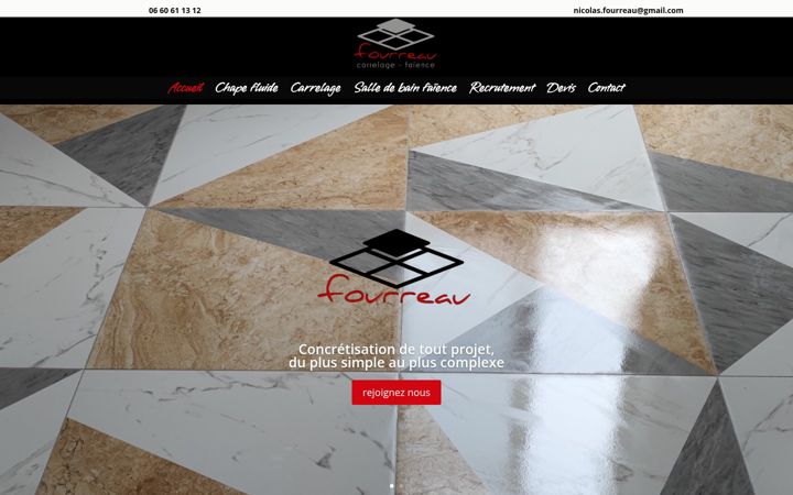 Screenshot of fourreau-carrelage-chapefluide.fr