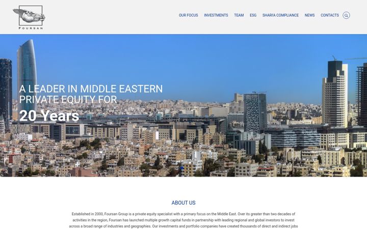 Screenshot of foursan.net