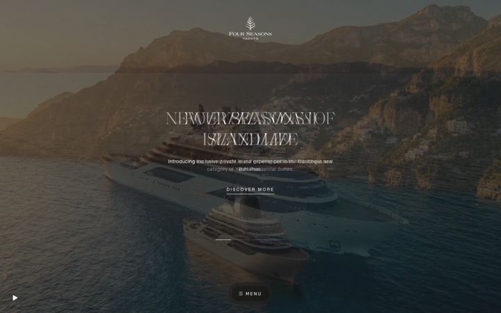 Screenshot of fourseasonsyachts.com
