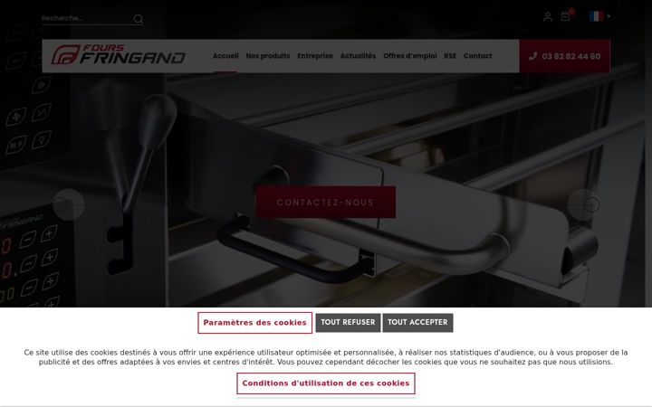 Screenshot of foursfringand.com