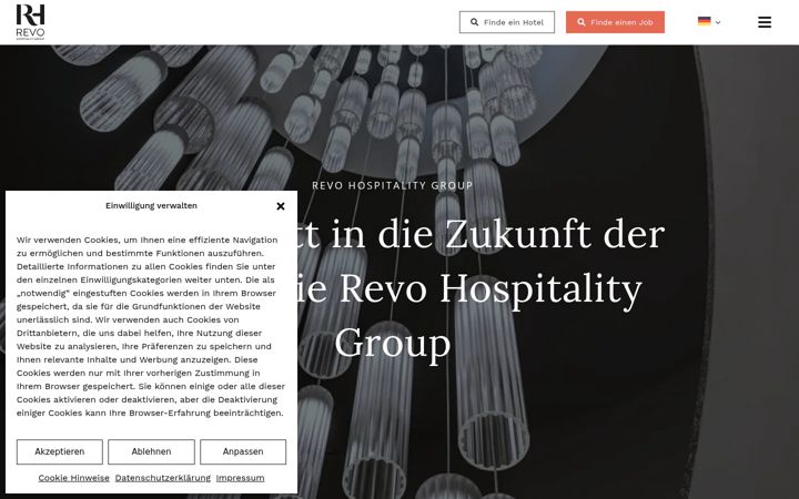 Screenshot of fourside-hotels.com