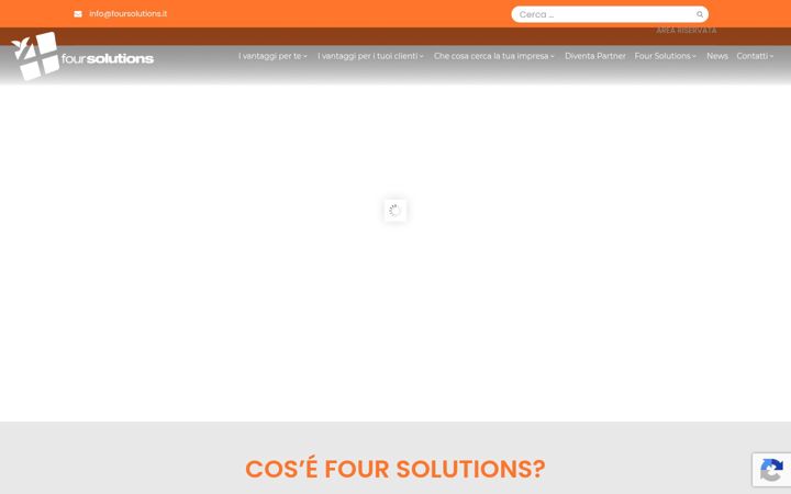 Screenshot von foursolutions.it