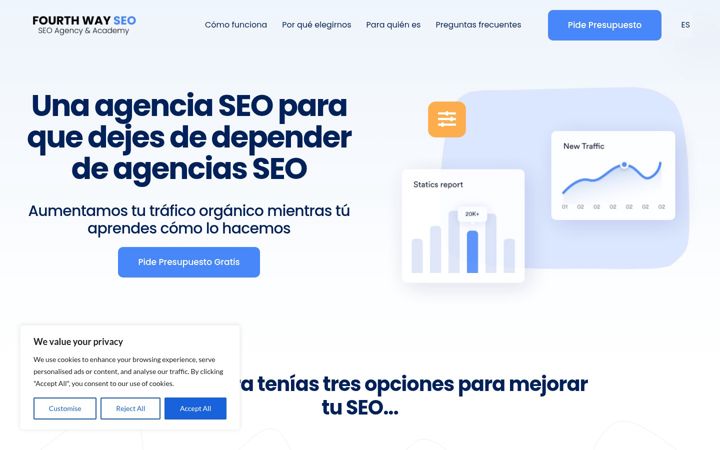 Screenshot of fourthwayseo.com