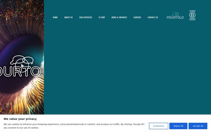Screenshot of fourtold.eu