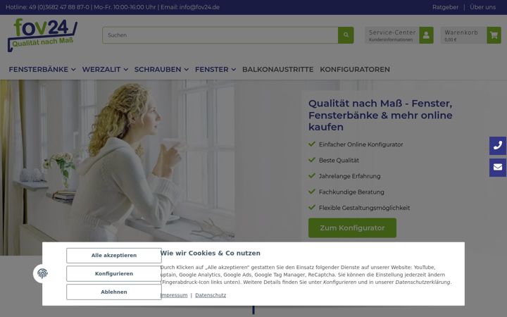 Skärmbild av fov24.de