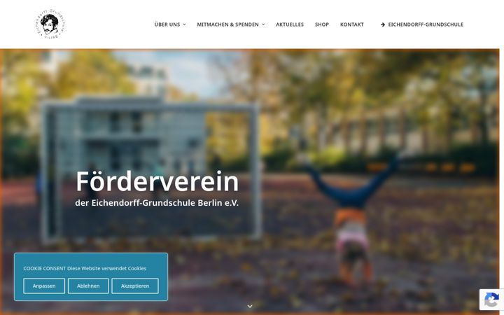 Skärmbild av fove-eichendorff-grundschule-berlin.de