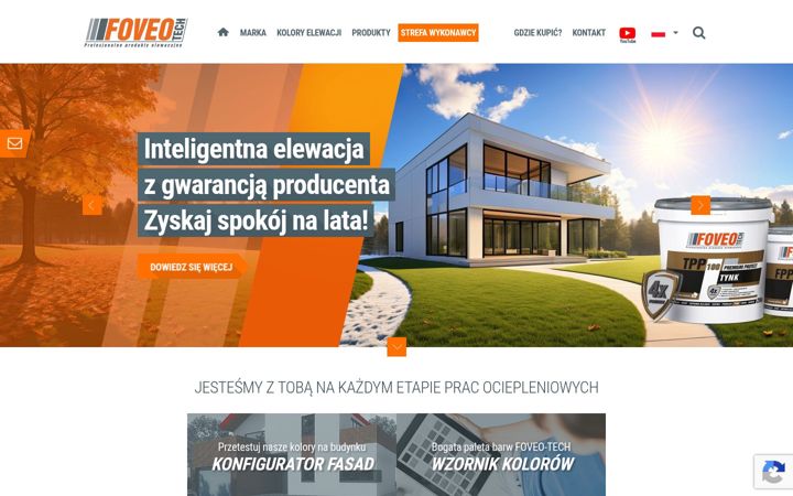 Screenshot of foveotech.pl