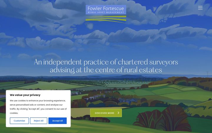 Ekrano kopija fowlerfortescue.co.uk