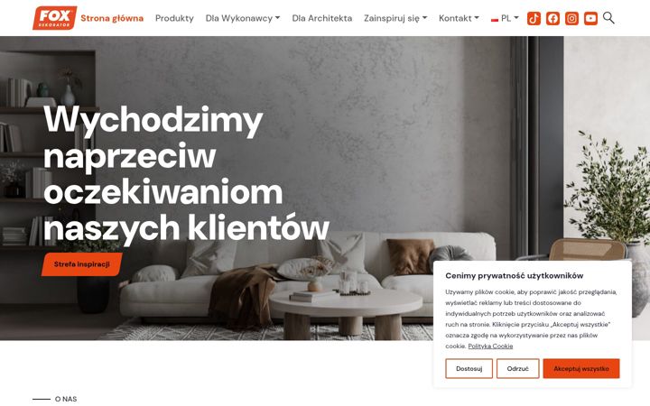 Screenshot of fox-dekorator.pl