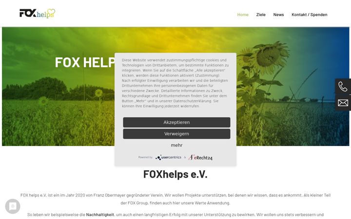 Screenshot of fox-helps.de