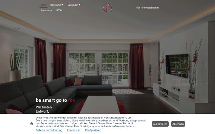 Screenshot of fox-innenarchitektur.de