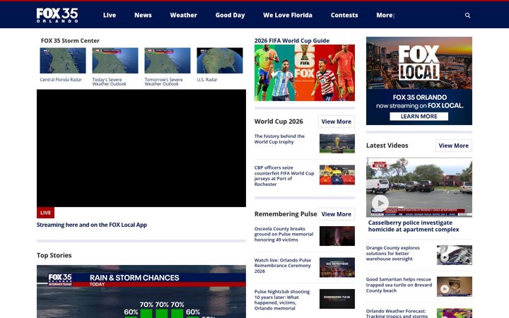 Skjámynd af fox35orlando.com