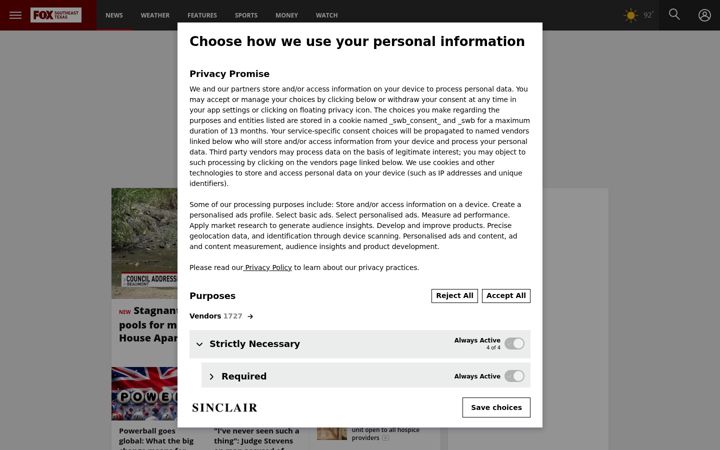 Screenshot of fox4beaumont.com