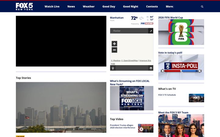 Screenshot of fox5ny.com
