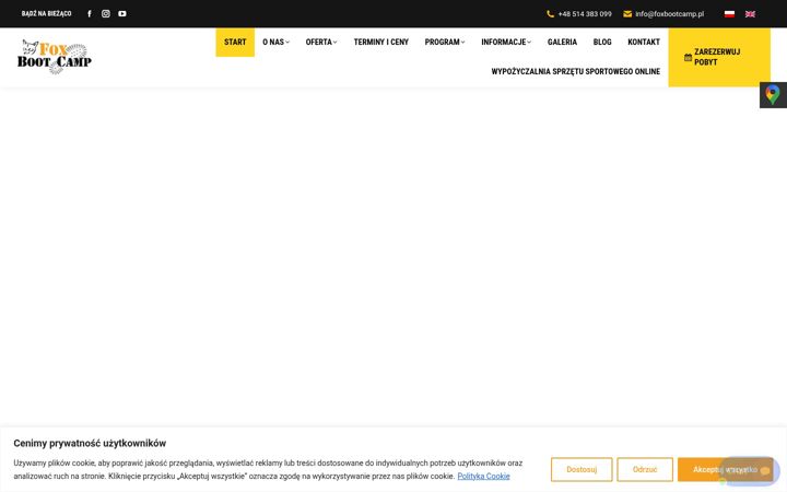 Screenshot of foxbootcamp.pl