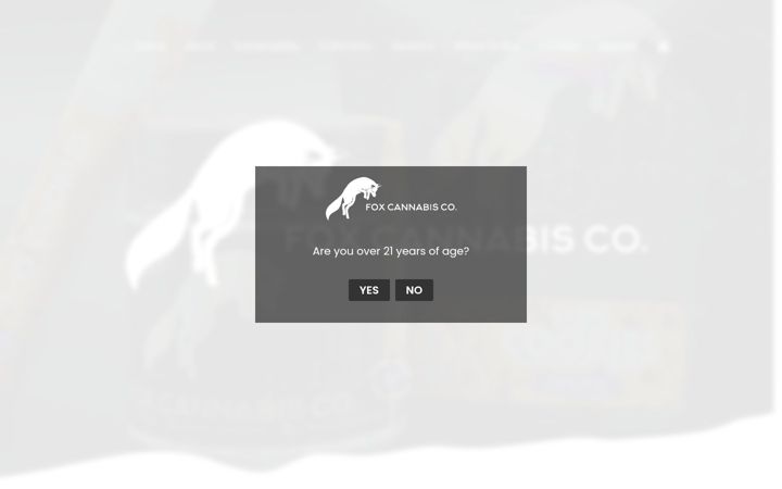 Screenshot of foxcannabiswa.com