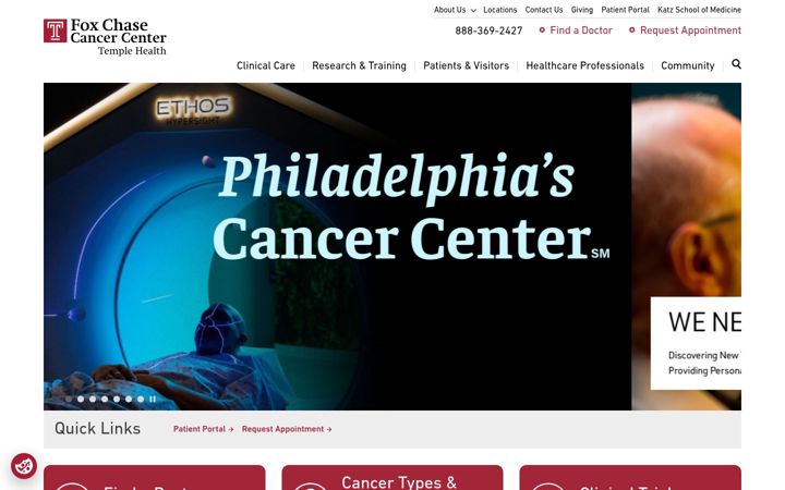 Screenshot of foxchase.org