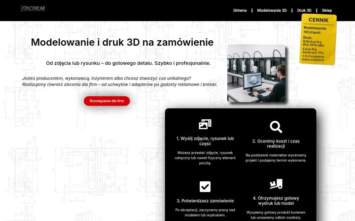 Screenshot of foxconlab.pl