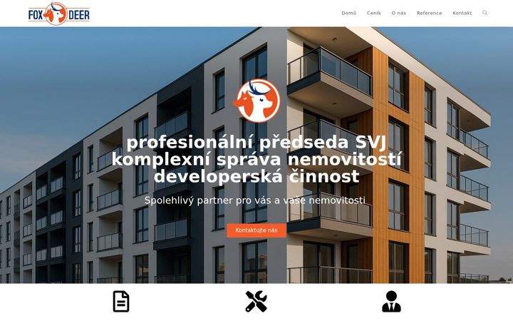Screenshot of foxdeer.cz