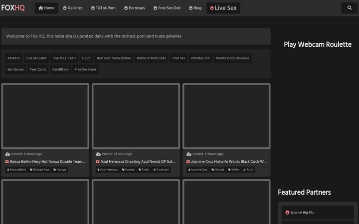 Screenshot of foxhq.com