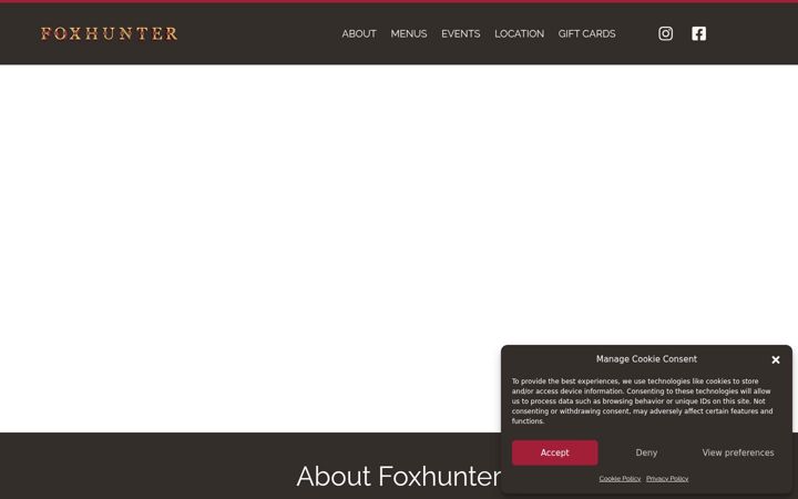 Ekraanipilt saidist foxhunter.ie