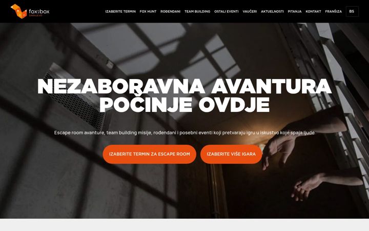 Screenshot of foxinabox.ba