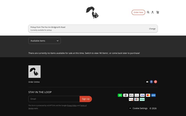 Screenshot of foxinnstourtononline.com