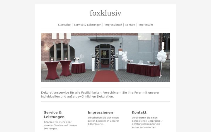 Screenshot of foxklusiv.de