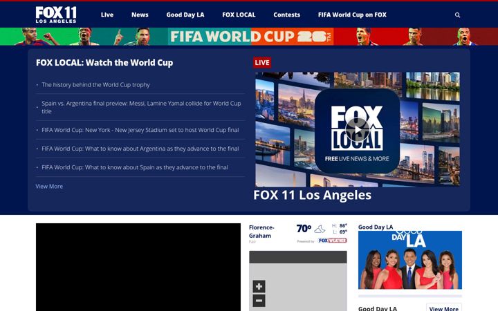 Posnetek zaslona foxla.com