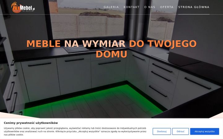 Screenshot of foxmebel.pl