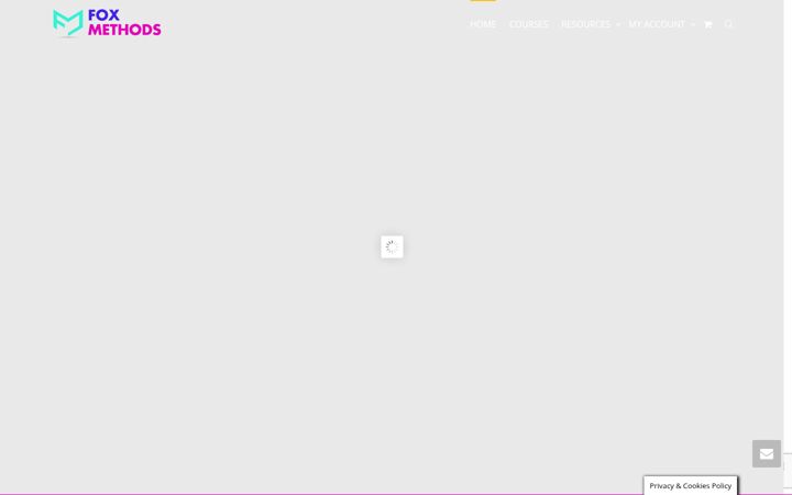 Screenshot of foxmethods.com