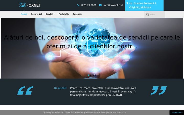 Screenshot of foxnet.md