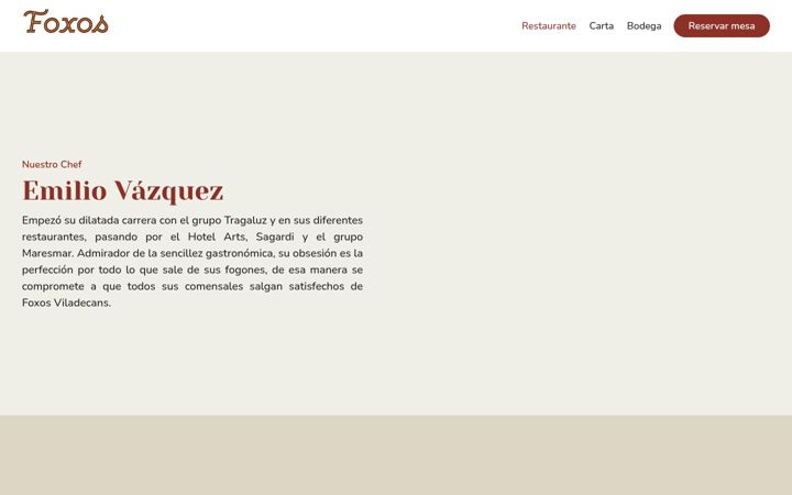 Screenshot of foxos.es