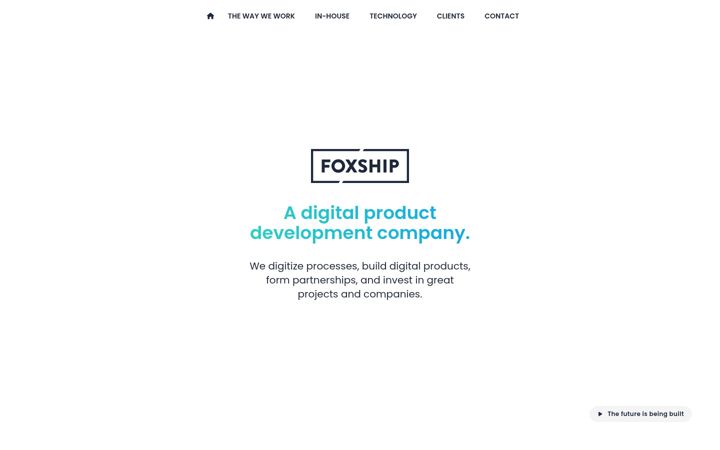 Screenshot of foxship.com