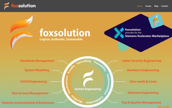 Screenshot of foxsolution.net