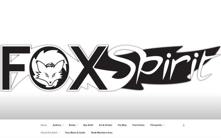 Snímek obrazovky foxspirit.co.uk
