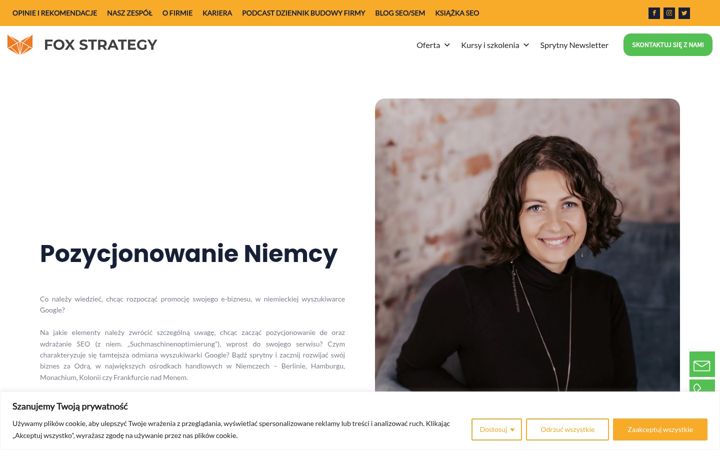 Screenshot of foxstrategy.de