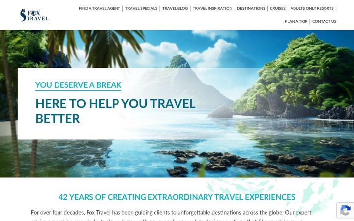 Screenshot of foxtravel.net