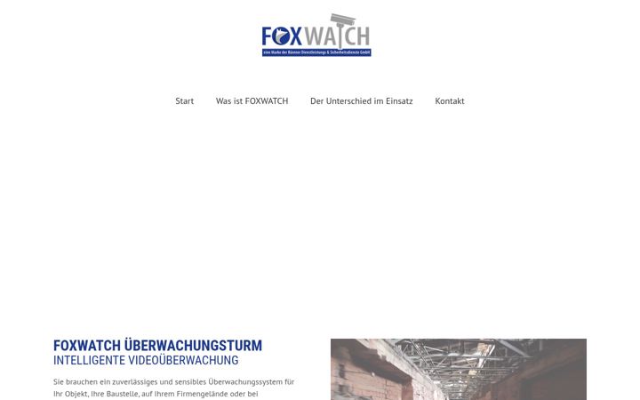 Screenshot of foxwatch.de
