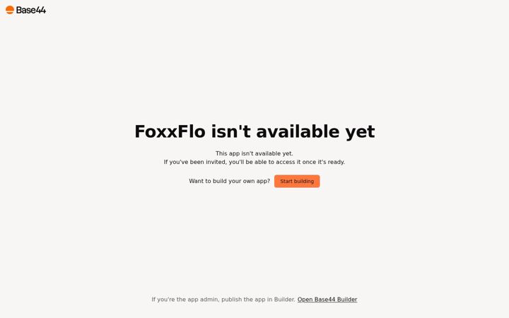 Screenshot of foxxflo.com