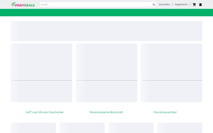Screenshot of foxydeals.at