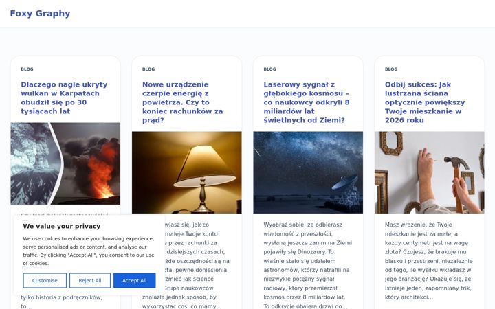Screenshot of foxygraphy.pl