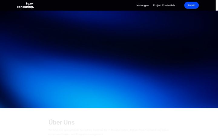 Screenshot of foxyventures.de