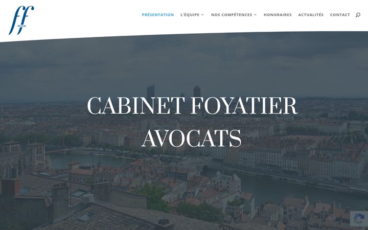 Screenshot of foyatier-avocat.com