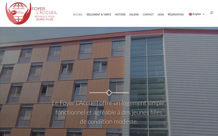 Screenshot of foyer-accueil.com