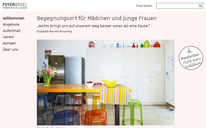 Screenshot of foyerbasel.ch